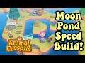Moon Pond/Island Speed Build | Animal Crossing New Horizons