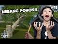 NEBANG POHON MALAH HAMPIR ROBOHIN RUMAH!! - HOUSE FLIPPER INDONESIA - PART 11