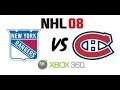 NHL 08 - New York Rangers vs. Montreal Canadiens (CPU vs CPU)
