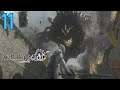 NieR Replicant - Shades Attack The Village - Giant Shade Boss Fight - Part 11