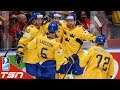 Nylander takes tournament lead in points as Sweden downs Switzerland