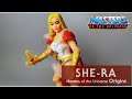SHE-RA - Unboxing + Review Masters of the Universe ORIGINS - 4K - MOTU Wave 3 - Mattel - GVW62