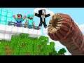 TREE HOUSE NOOB vs PRO vs HACKER vs GIANT WORM! Who WILL Survive ?!