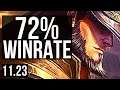 TWISTED FATE vs GRAVES (MID) | 72% winrate, 3/1/10 | KR Grandmaster | 11.23
