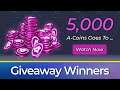 [WINNERS] Giveaway 5,000 A-Coins (December 2021) | HONOR GAMING | Mech Arena: Robot Showdown