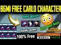 😍🔥Bgmi again Character event is here | Get Free Carlo Character Guys | character voucher event Bgmi