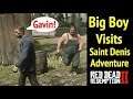 Big Boy Visits Saint Denis in Red Dead Redemption 2 (RDR2)