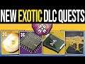 Destiny 2 | NEW EXOTIC QUESTS! SECRET Room, Vex Artifact, DLC Catalysts & RABBIT Gifts? (Shadowkeep)