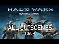 Halo Wars - All Cutscenes Game Movie - 1080p