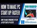 How to Make Your PC Startup Faster on Windows 11 (PC & LAPTOP)