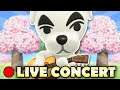 🔴 LIVE K.K. Slider Concert In Animal Crossing New Horizons!  Playing ALL Songs!