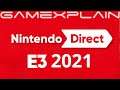 Nintendo Direct E3 2021 Officially Dated! 40 Mins & "Mostly" Focused on 2021 + Treehouse Live!
