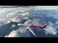 Qatar Airways 777-300ER leaving Tahiti - Flight Simulator 2020