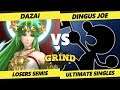 Smash Ultimate Tournament - Dazai (Palutena) Vs. Dingus Joe (Game & Watch) The Grind 102 SSBU LS