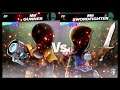 Super Smash Bros Ultimate Amiibo Fights – Byleth & Co Request 467 Cuphead vs Goemon