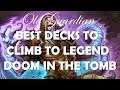 Top 5 best decks to climb to Legend in Doom in the Tomb (Hearthstone October 2019)