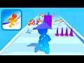 Blob n Giant Blob Clash Runner 3D - Gameplay Android, iOS ( Lv 16 - 19 ) Parte 5