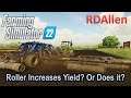 Does Rolling Your Fields Increase Yields? Interesting Results, Farming Simulator 22