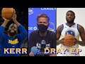 📺 Kerr: Draymond/Paschall “good to go” (probable); Green led a players-only film session on screens