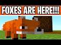 Minecraft 1.13.0 Update Out! FOXES ARE FINALLY HERE!