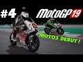 MotoGP 19 Career Mode Part 4 | MOTO3 DEBUT! | PS4 PRO Gameplay #QatarGP