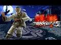 Tekken 5 - Story Battle - Wang Jinrei Playthrough (Commentary)
