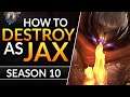 The ULTIMATE JAX Guide - PRO Tips and Tricks for Season 10 Top Lane | LoL Challenger Guide