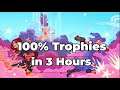 Trigger Witch - 100% Trophies Playthrough in 3 Hours
