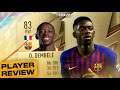 WORTH IT?!🤔 83 OUSMANE DEMBELE PLAYER REVIEW! (FIFA 22 ULTIMATE TEAM)