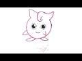 How to draw cute Jigglypuff #draw #art
