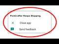 How To Fix PickCrafter Keeps Stopping Error Android & Ios - Fix PickCrafter App Not Open Problem
