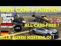 Let's play - GTA 5 Online (Part 208) GC2F FREE CARS ALLE AUTOS KOSTENLOS [English & German]