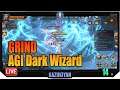 PURE AGI DARK WIZARD GRIND AND BOOSTING STATS : MU ARCHANGEL LIVE GAMEPLAY (Day 14) | F2P Gamer