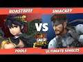 SSC Fall Fest Pools - RoastBeef (Dark Pit) Vs. Smackey (Snake) SSBU Ultimate Tournament