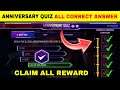 ANNIVERSARY QUIZ EVENT FULL DETAILS | How to Complete Anniversary Quiz 4th Anniversary in Free Fire