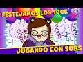 FESTEJAMOS LOS 100K JUGANDO CON SUSCRIPTORES PK XD Y ROBLOX !!