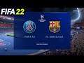 FIFA 22 - PSG vs FC Barcelona - UEFA Champions League Semi Final @ Parc Des Princes | PS4