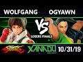 F@X 326 SFV - Wolfgang (Sakura) Vs. ogyawn (Laura) Street Fighter V Losers Finals