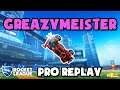 gReazymeister Pro Ranked 3v3 POV #133 - Rocket League Replays
