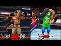 John Cena AA Evolution In 2K Games (2k14 - 2k20)
