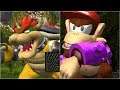 Mario Strikers Charged - Bowser vs Diddy Kong - Wii Gameplay (4K60fps)