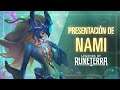 Presentación de Nami | Campeona nueva - Legends of Runeterra