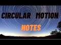 Rotational Dynamics - Circular Motion | Notes | High Tech Duniya