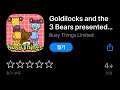 [02/04] 오늘의 무료앱 [iOS] :: ‭ Goldilocks and the 3 Bears presented by Dog & Cat