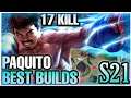 100% High Damage Paquito | Best Builds and Emblem 2021| Paquito Gameplay | Mobile Legends