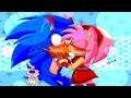 AMY ROSE KISSES SONIC! (Sonic Comic Dub Animations)