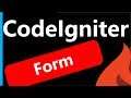 Creando un formulario para guardar registros en CodeIgniter 3 🔥 #6