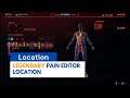 Cyberpunk 2077 - Legendary Pain Editor Cyberware Location