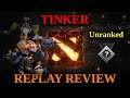 Dota Replay Review - Unranked Tinker