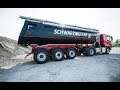 Euro Truck Simulator 2 (18+) ЕВРОПА 2 , schwarzmüller смотрим......logitech driving force gt